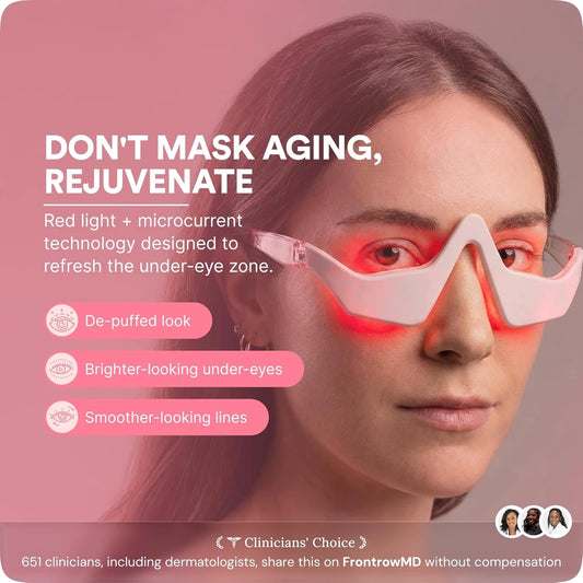 Caia Revitalize Red Light Therapy Eye Glasses