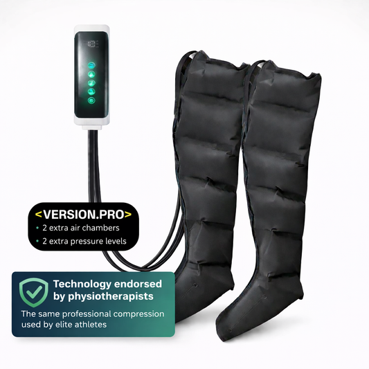 Caia™ Red Light Pressurized Leg Massage Recovery System